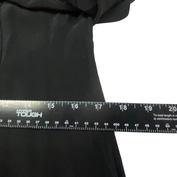 THEORY Women 100% Silk Dinnlean Mosaic Jumpsuit Sleeveless Sz 10 Black 68-10 - Picture 13 of 15